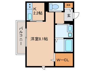 アンビエンテの物件間取画像